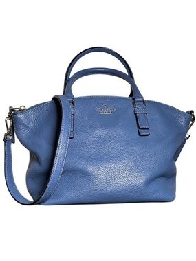 KATE SPADE NEW YORK JACKSON STREET Small Dixon Navy Leather Satchel Crossbody
